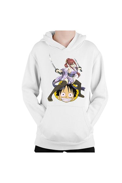 OEM Hanorac copii Fairy Tail Erza Scarlet One Piece Luffy Anime Couple