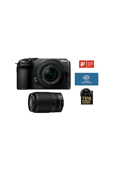 NİKON Z30 Dual Zoom Kit (16-50mm VR + 50-250mm VR)