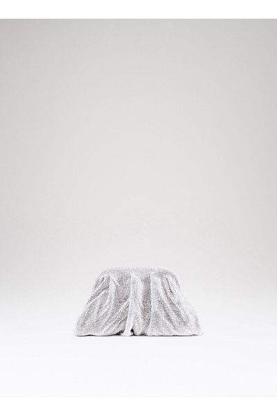 Benedetta Bruzziches Venus La Petite – Silver Crystal Bag