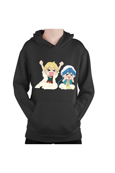 OEM Children's sweatshirt Magi The Labyrinth of Magic Alibaba Alladin Cute Faces