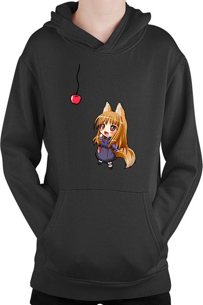 OEM Spice And Wolf Holo Anime Love Manga Chibi Kids Hoodie