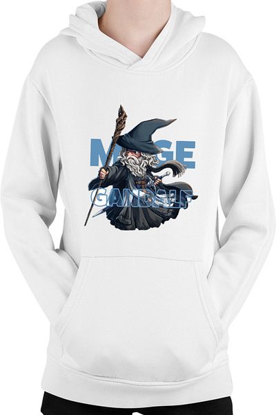 OEM Hanorac copii Lord of the Rings Mage Gandalf Chibi Cute Power