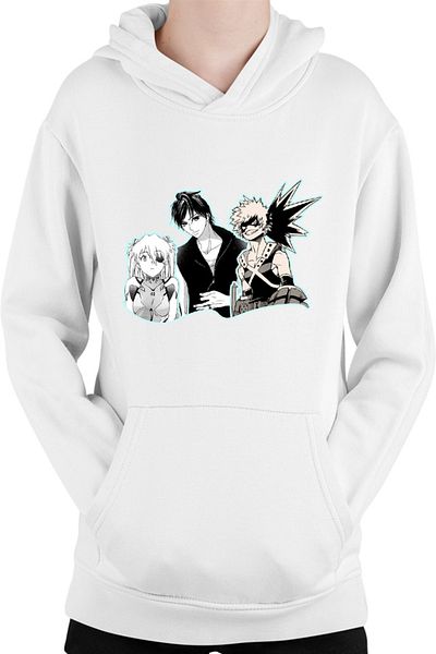 OEM LDK Neon Genesis Evangelion My Hero Academia Kids Hoodie