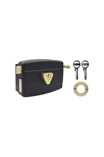 CONAHOME Tipped Lock Oval Non-Counterpart Black YM-600 Yuma