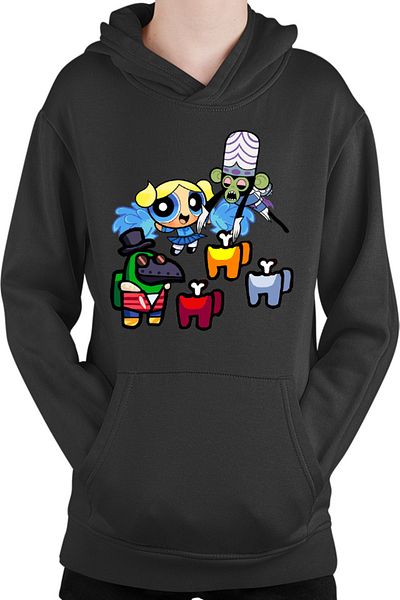OEM Hanorac copii Among Us Impostor Character Wonder Mojo Jojo Bubble