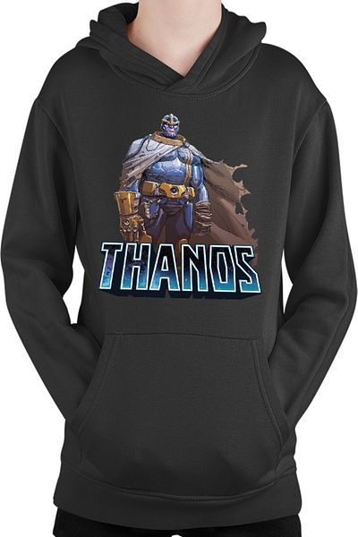 OEM Thanos Cape Supervillian Bad Marvel Dessert Kids Hoodie