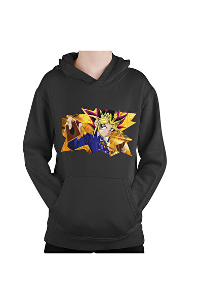 OEM Hanorac copii Yu-Gi-Oh! Card Yugi Mutou Anime Kazuki Takahashi