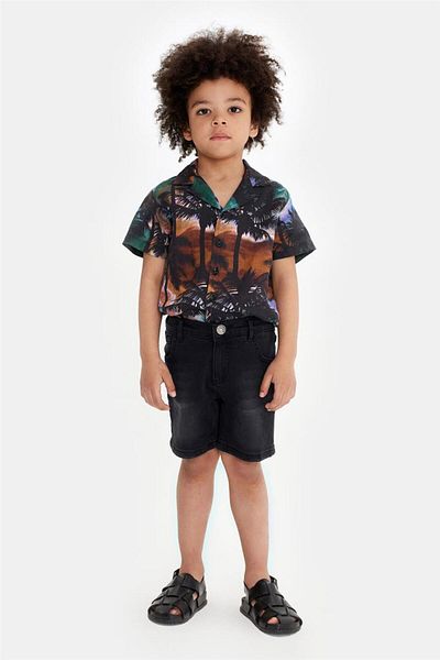 Nebbati Boy Black Shorts