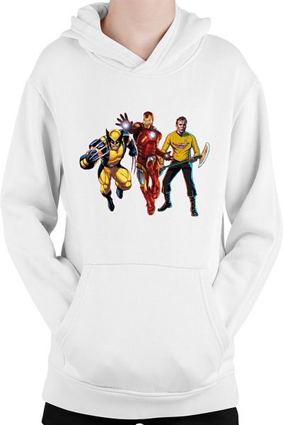 OEM Hanorac copii Ironman Star Trek Wolverine Universe DC