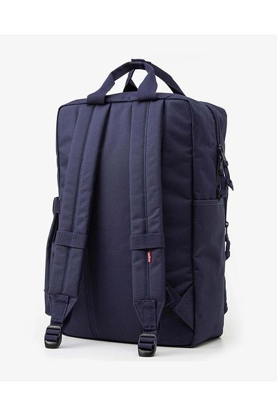 Levi's Unisex Laptop Navy Blue L Pack Backpack - D7572-0002