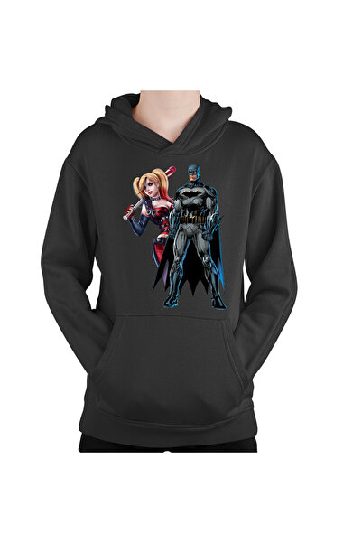OEM Παιδικό φούτερ Batman Harley Quinn Joker Margot Bad Girl