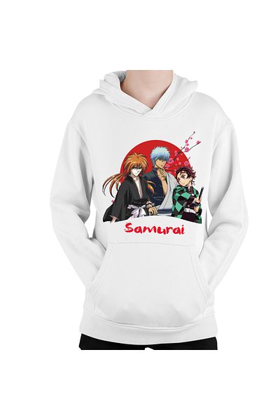 OEM Children's sweatshirt Rurouni Kenshin Samurai Trio Text Sepuku