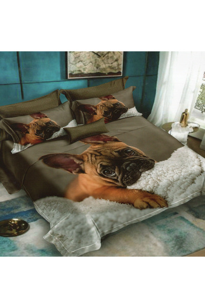 Pucioasa Finet 3D Bed Linen - 6 Pieces (Fn3D55)