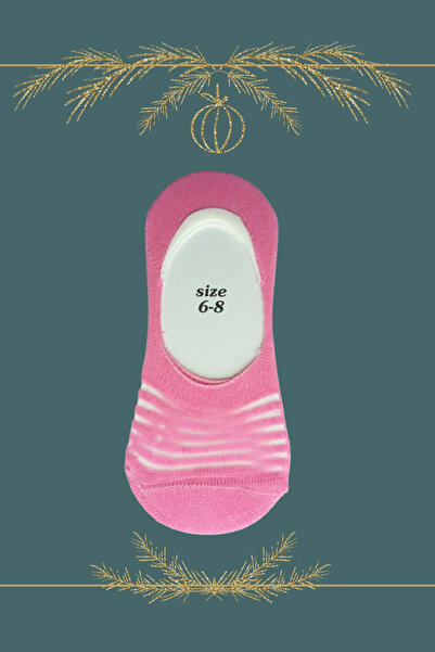 Esinti 5 Pairs of Girls' Ballerina Socks - Colorful Unisex Summer Thin Ballerina Socks