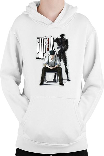 OEM Ajin Satou Longevity Mature Horror Kids Hoodie