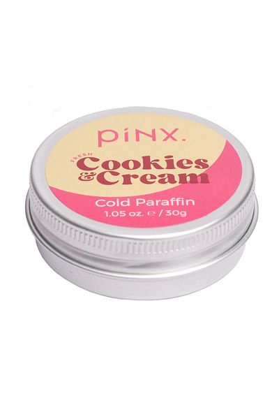 PİNX Κρύα παραφίνη για χέρια και πετσάκια - Φρέσκα μπισκότα και κρέμα 30γρ