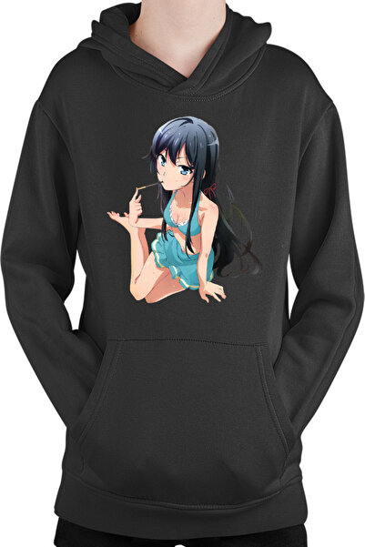 OEM Детски суичър OreGairu Юкино Бански костюм Летен Поки