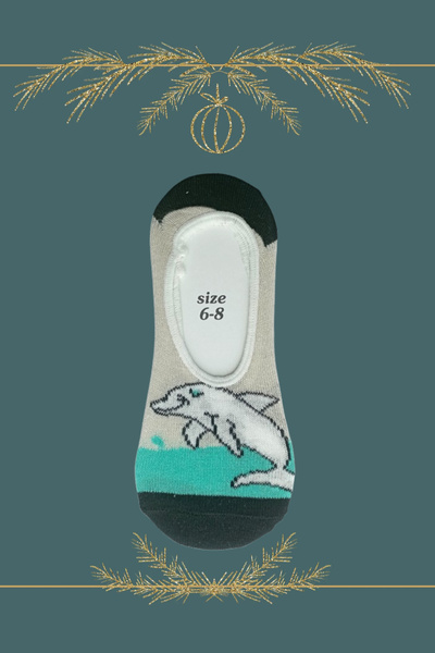 Esinti 5 чифта чорапи балерина за момичета - Цветни унисекс летни тънки чорапи балерина