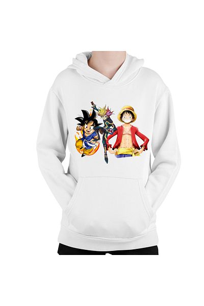 OEM Children's sweatshirt Yu Gi Oh Songoku One Piece Yugi Mutou Cartoons