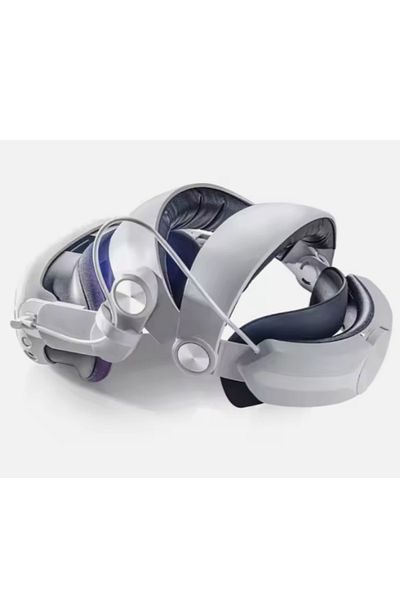 D&K WONDER Strap and Battery Set for Oculus Quest 3, 6400 mAh, USB-C, White