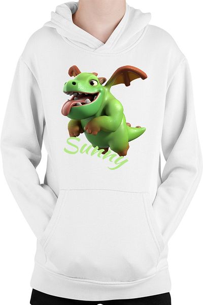 OEM Hanorac copii Clash of Clans Mini Dinosaur Happy Flying Positive Energy