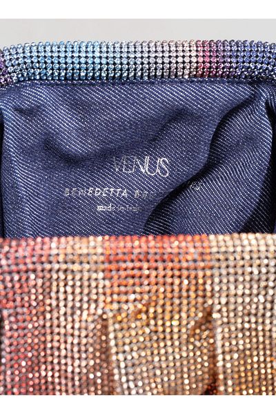 Benedetta Bruzziches Venus La Petite – Silver Crystal Bag