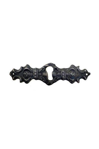CONAHOME حامل مفتاح نحاسي مزخرف على الطراز العتيق - 28 × 104 مم، أكسيد