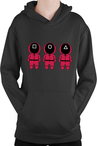 OEM Children's hoodie Squid Game Chibi Concelor Testers Strategy