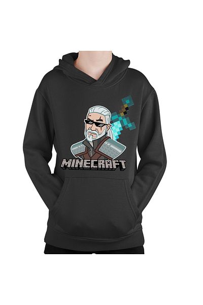 OEM Hanorac copii The Witcher Minecraft Mcskins Optifine Aternos