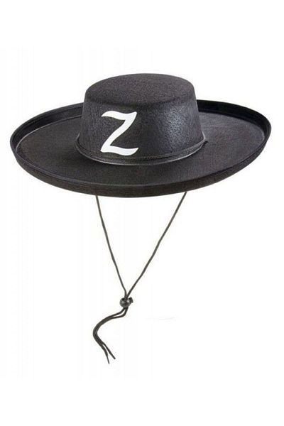 CONAHOME Z Logo Children's Boy Lace-up Zorro Hat
