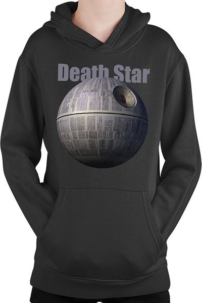 OEM Star Wars Death Star Planet Bad Alien Species Kids Hoodie