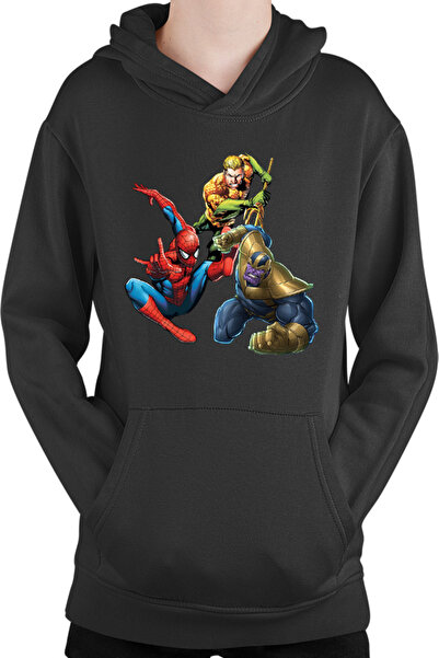 OEM Hanorac copii Spiderman Aquaman Thanos Save Earth