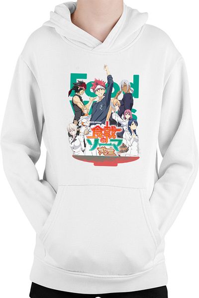 OEM Hanorac copii Food Wars Group Photo Souma Megumi Alice Cookers Rivals