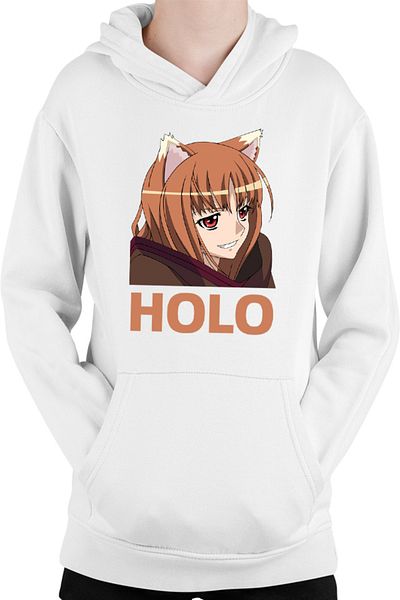 OEM Hanorac copii Spice And Wolf Holo Funny Face Anime Japan