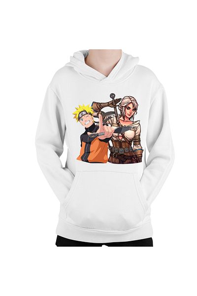 OEM Children's sweatshirt The Witcher Ciri Naruto Shippuden Anime Cartoons