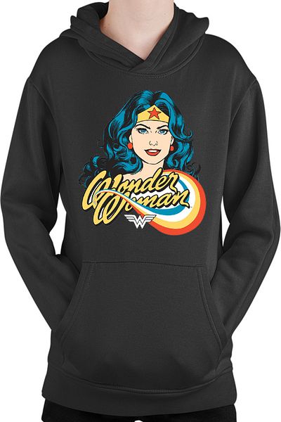 OEM Kids' sweatshirt Wonder Woman Retro Comics Star Beautiful Power