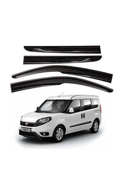 Mega Oto Market Cam Rüzgarlığı Fiat Doblo 3 2023-2024 ile uyumlu