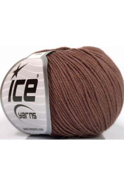 Ice yarns 4x50 جرام. AMIGURUMI قطن أكريليك، قطن بني بيبي، خيوط صيفية، قطن، كر...