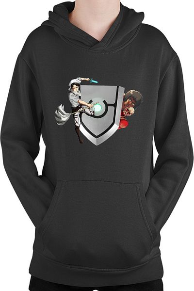 OEM Hanorac copii Rising of the Shield Hero Levi Attack on Titan Collosal Clean Naofumi