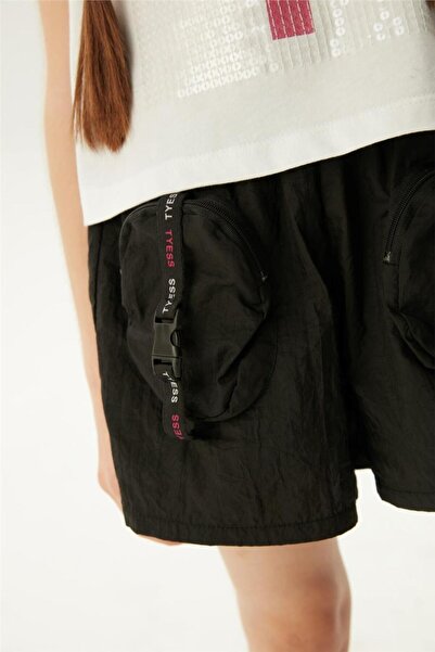 Tyess Girl Black Shorts