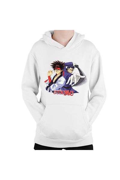 OEM Children's sweatshirt Rurouni Kenshin Hajime Sanosuke Duo Sword