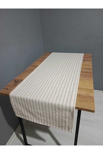 MZN Home Sade Plain Natural Runner 50x150