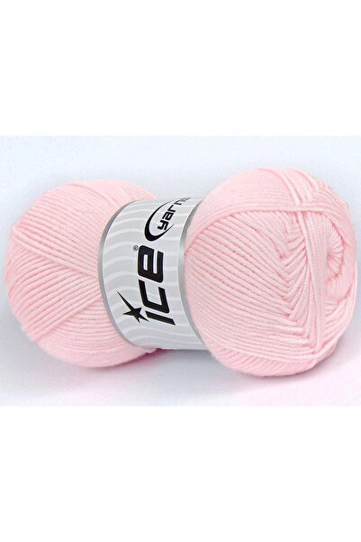 Ice yarns 4x100 جرام. خيوط MY BABY بيبي بينك الشتوية، خيوط مسطحة، مصنوعة من ا...