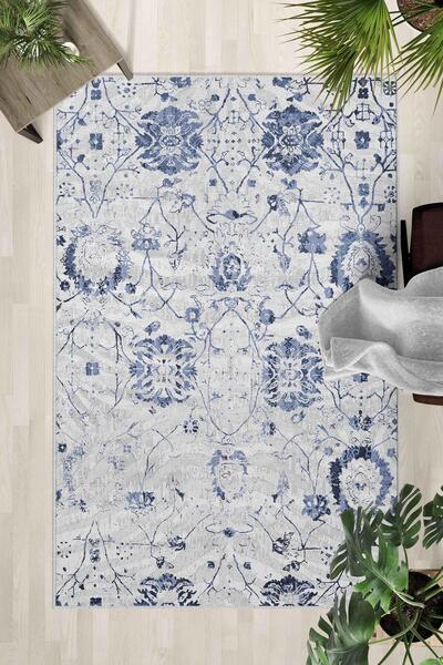 Monnhein Covor lavabil cu bază anti-alunecare – Covor modern cu imprimare dig...