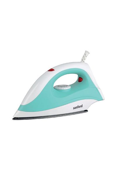 Sanford Sanford 1400W Dry Iron - Tefal Non-Stick Soleplate, Thermostatic Control, Lightweight