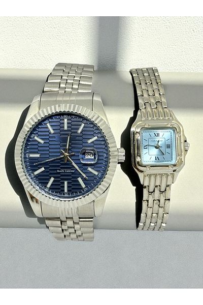 MAC CENTER Couple Watch Combination-Matching Watch Combination Men's Watch-Women's Watch-Couple Watch- Watch-Bay Watch