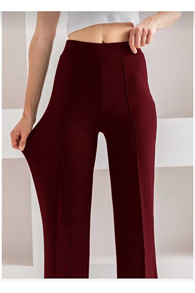 Athletic Sports %100 MODAL KUMAŞ PREMİUM KALİTE ÇİMALI PALAZZO KORSAJ BEL PANTOLON