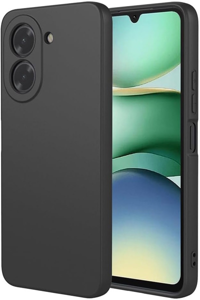 m.tk moveteck Xiaomi Redmi A5 Kılıf Lansman Kamera Korumalı içi Kadife Yumuşak Renkli Silikon Mat Hisli Kapak