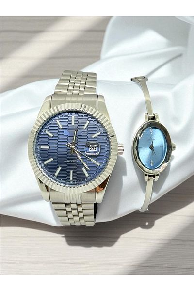 MAC CENTER Couple Watch Combination-Matching Watch Combination Men's Watch-Women's Watch-Couple Watch- Watch-Bay Watch