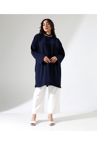 Fi'l Arz Fashion Pearl Long Tunic